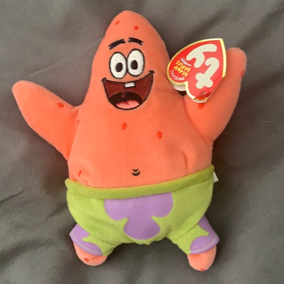 Ty Other - Ty Patrick star beanie baby